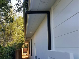 Black fascia with black custom smooth, Irvine, CA